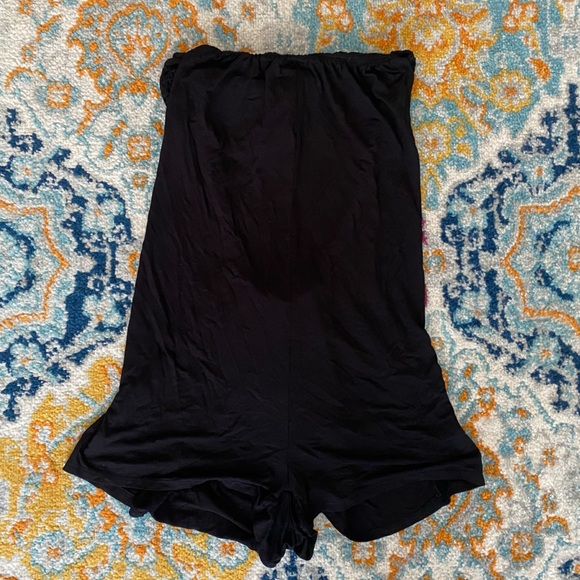 SOLD!! NWT! Free People Beach Rain or Shine Black Strapless Romper Small - Picture 6 of 12